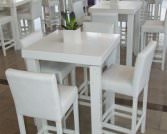 שולחן 80/80 גובה 110 ס