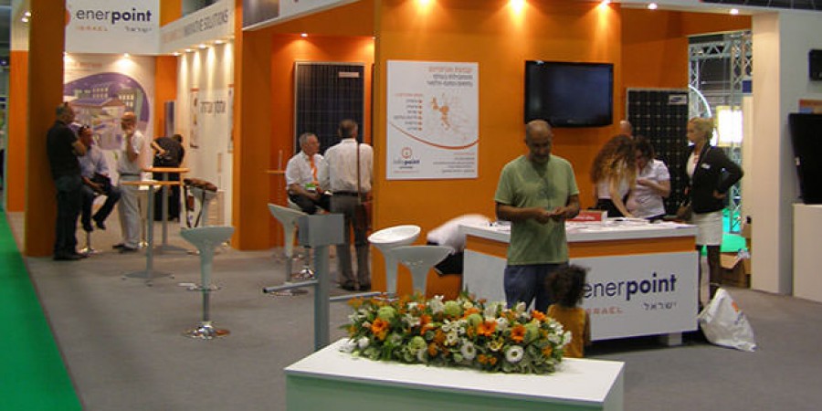 הקמת ביתנים לתערוכות